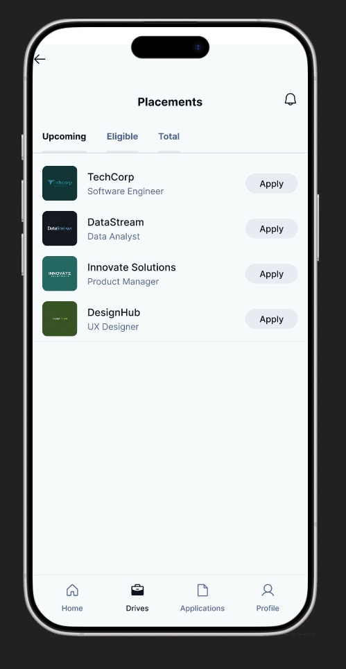 Placements Feed Prototype